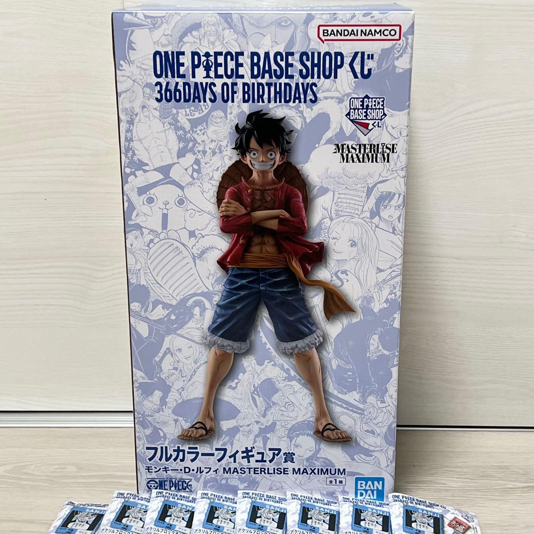 ONE PIECE BASE SHOP フィギュア　アクリルブロック