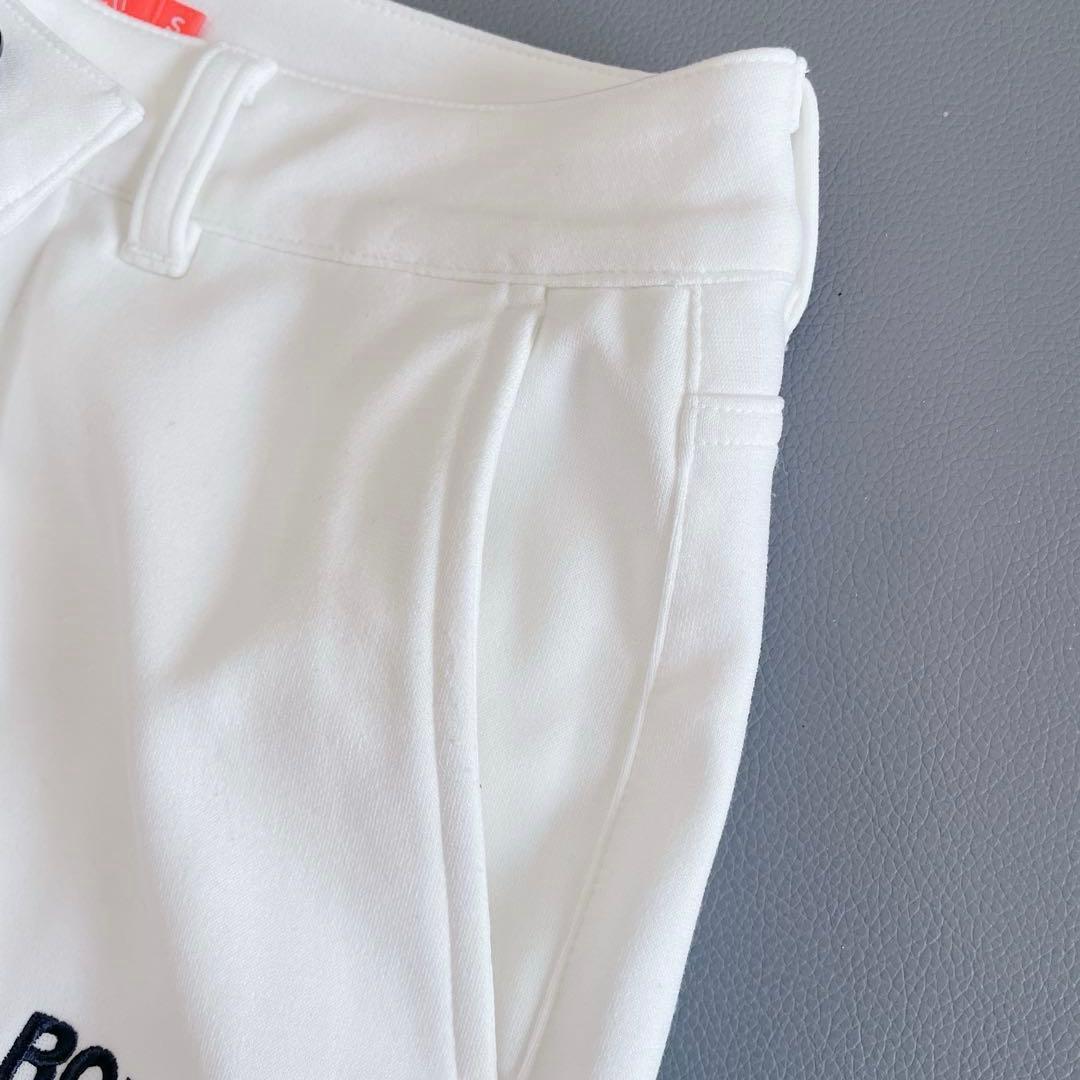 ROUGH & SWELL ラフ&スウェル ロングパンツ S ホワイト