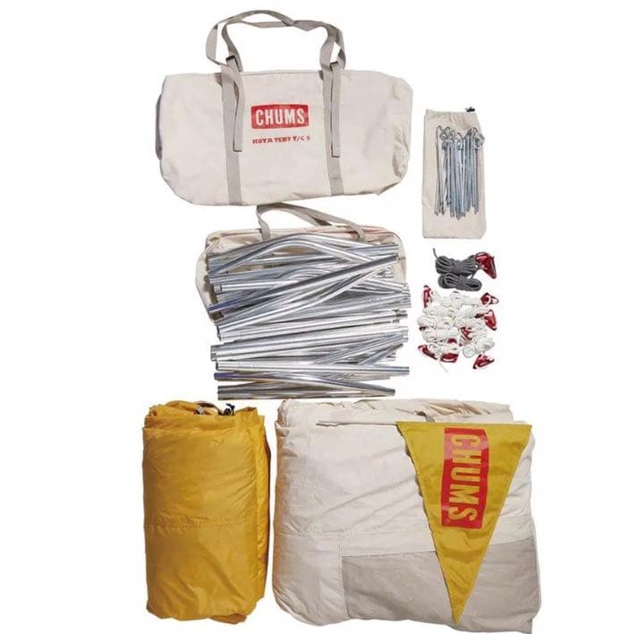 廃版貴重☆美品⭐︎CHUMS/チャムス　コヤテントT/C 5 　2点セット