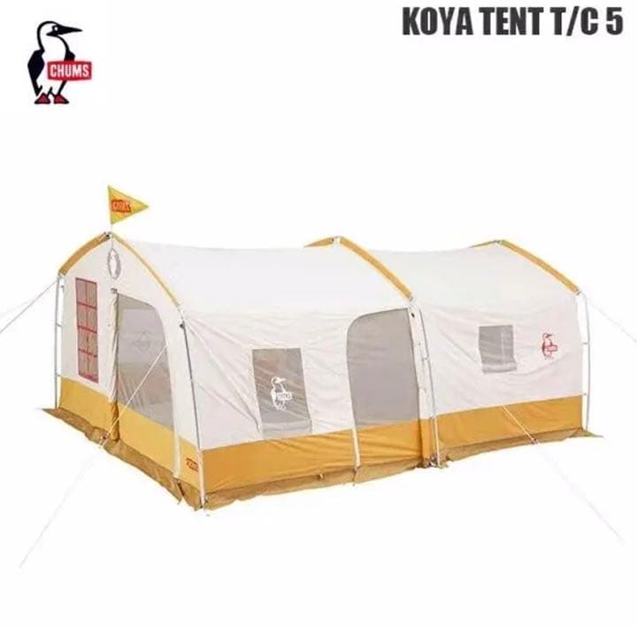 廃版貴重☆美品⭐︎CHUMS/チャムス　コヤテントT/C 5 　2点セット