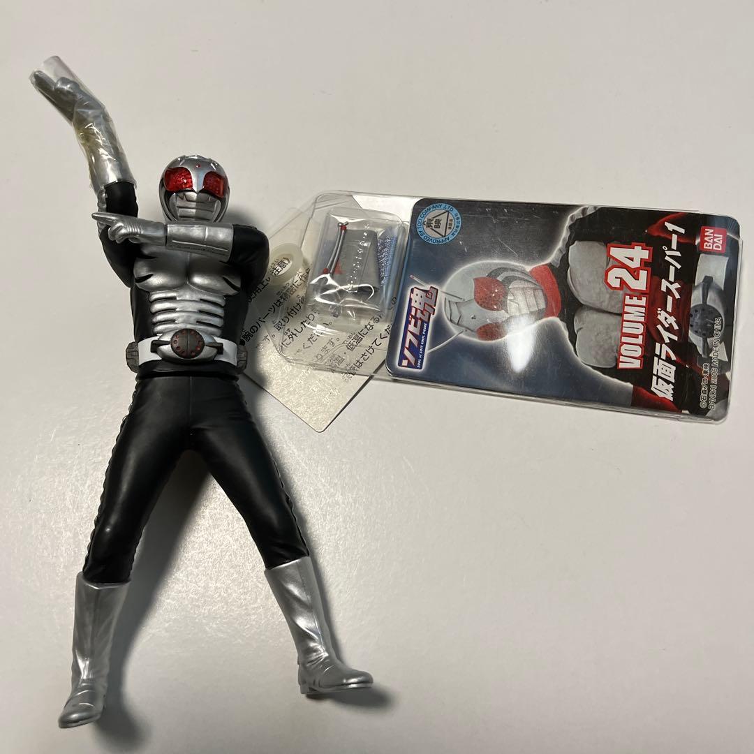 昭和仮面ライダーソフビ魂７体セット