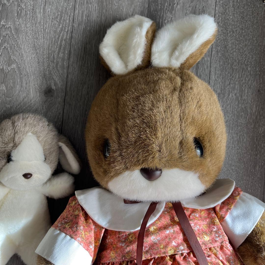 サンアロー　ラッキー　サンディー　ぬいぐるみ　うさぎ　犬