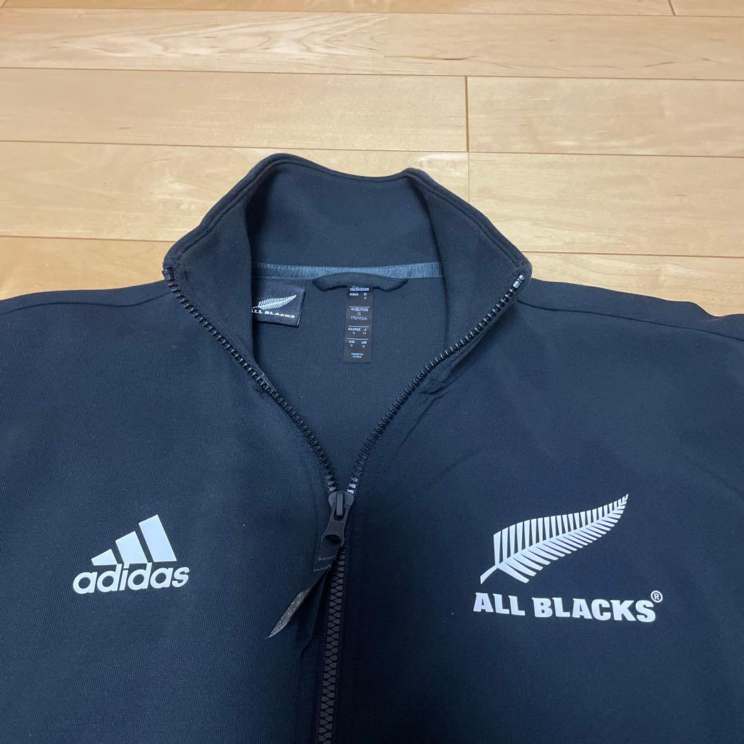 オールブラックス　トラックジャケット　adidas サイズS