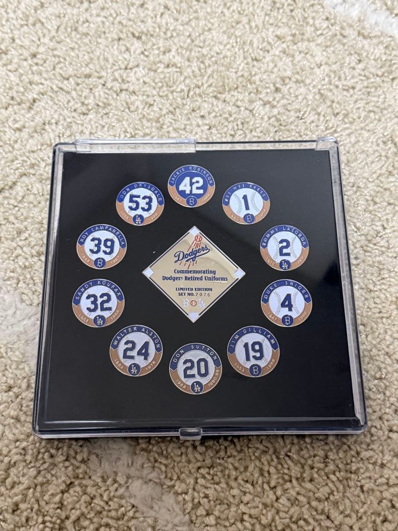 ロサンゼルス・ドジャース 記念バッジセット
