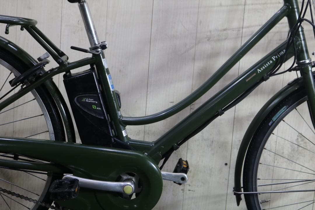 ブリヂストン アシスタプリマA6PD18 リチウム8.9AH 26型 3段