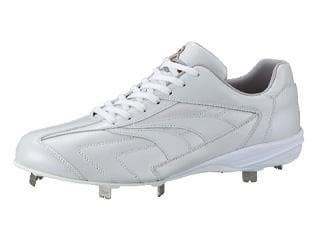 久保田スラッガー スパイク 樹脂底 金具 D-009W 27.0cm ホワイト