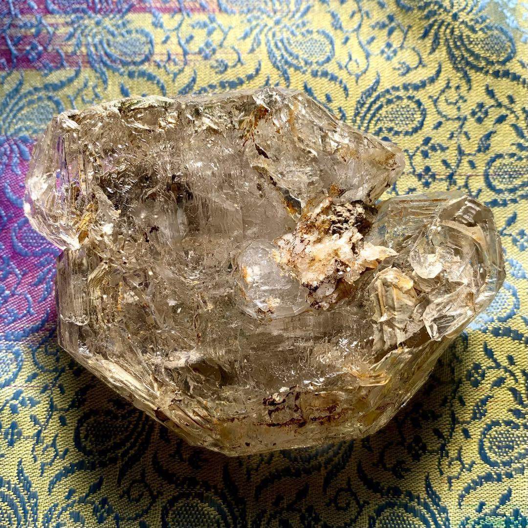 ダイヤモンド系骸骨水晶-11/タントリックツインダブルポイント