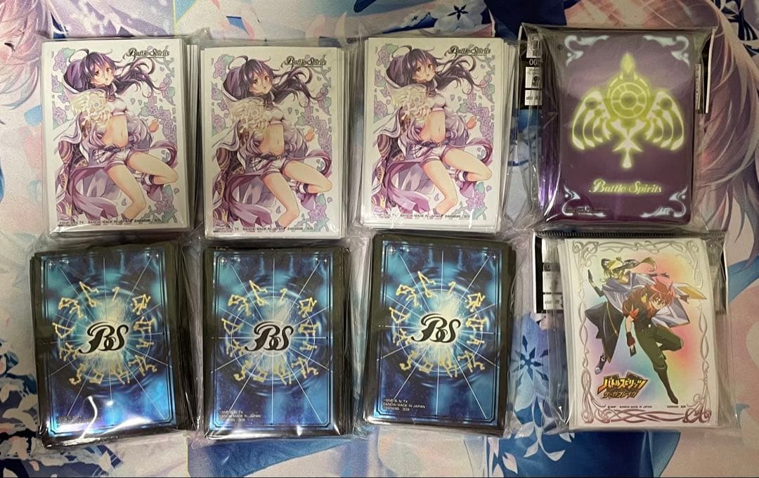 バトスピ　スリーブ　50枚入り8個