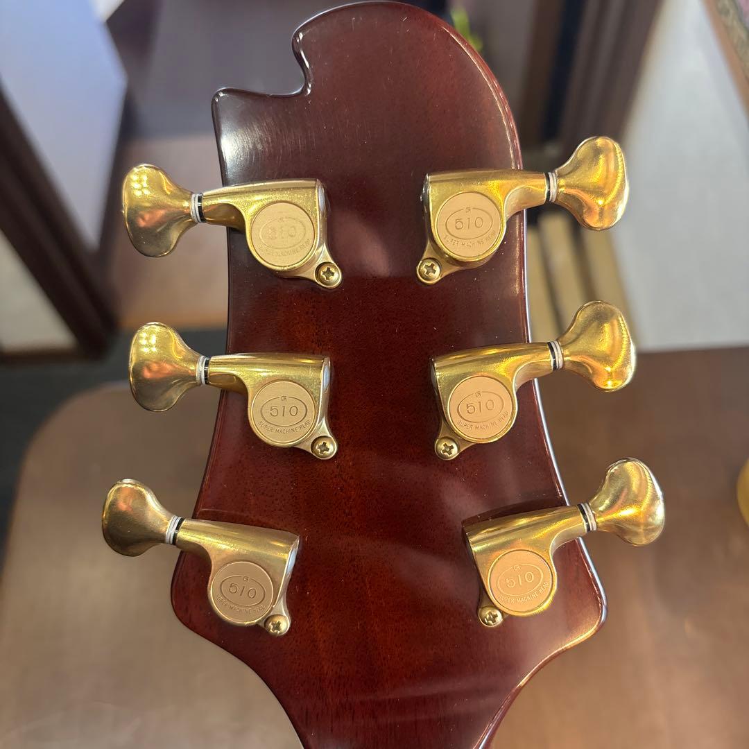 Sugi ギターSH605 5AQM ハカランダ レスポール貴重なモデル 中古