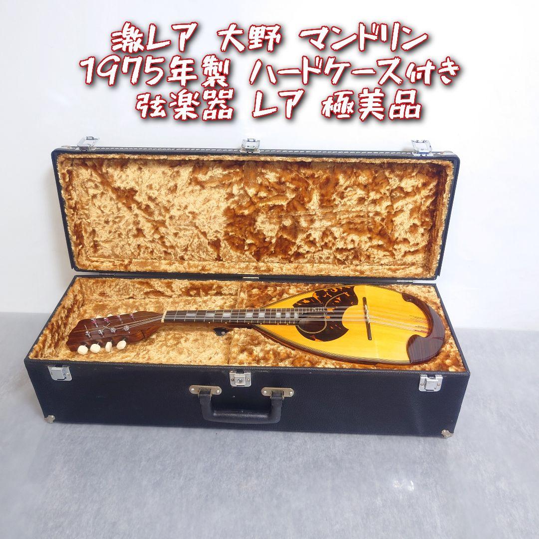 1975年製 岩崎 マンドリン ハードケース付き 大野