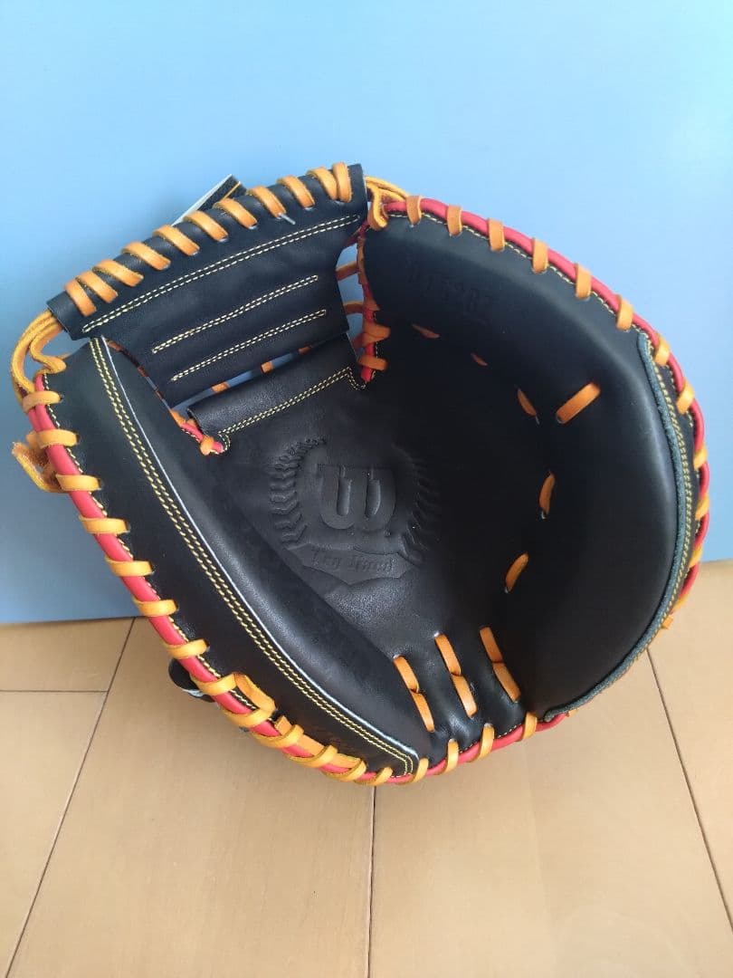 Wilson ウィルソン トレーニング用ミット 捕手用　WTAHTG2BZ