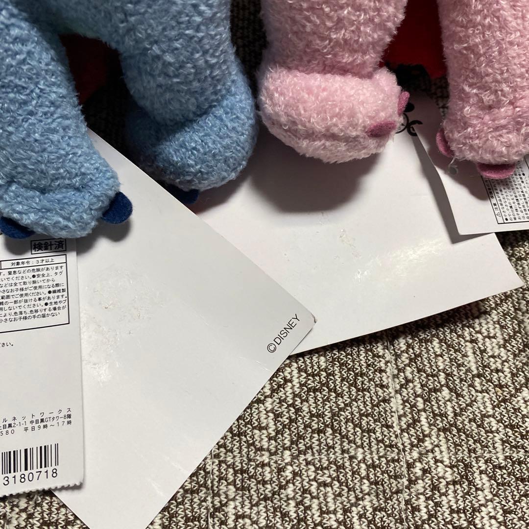 【レア】Disney スティッチ エンジェル　ディズニーストア　ぬいぐるみ