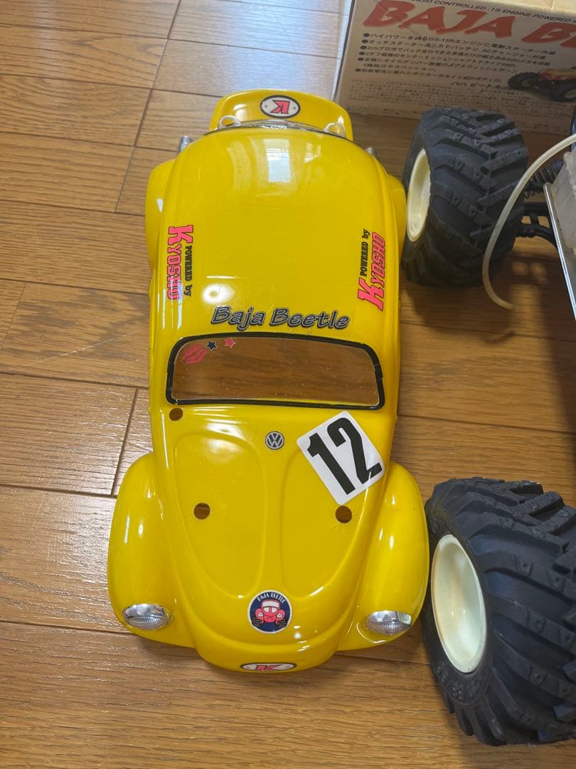 【レア】京商 BAJA BEETLE 1/10 ビートル エンジンバギー