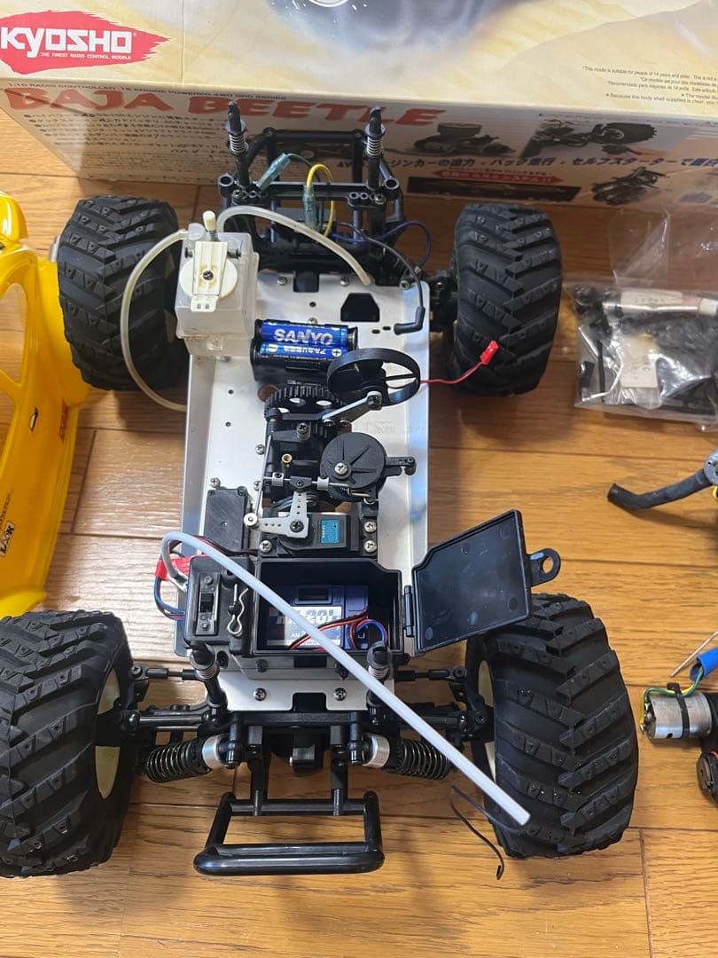 【レア】京商 BAJA BEETLE 1/10 ビートル エンジンバギー