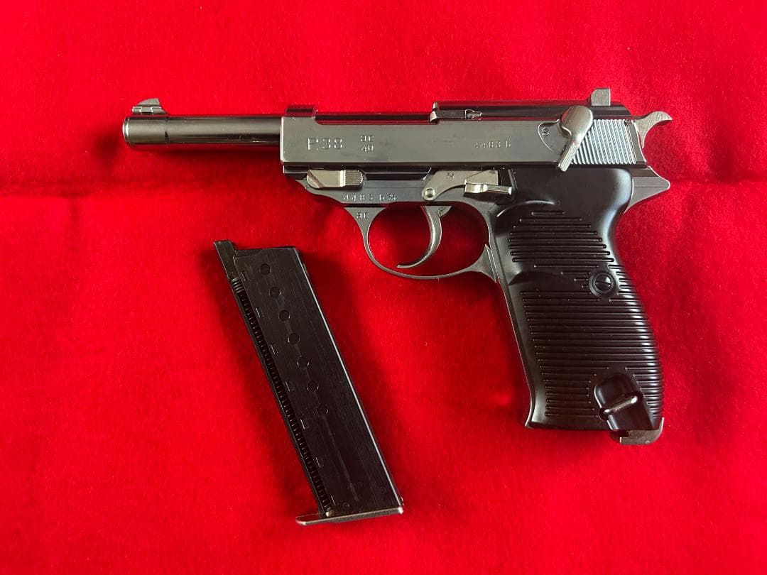 マルゼン ワルサー P38 シルバー (ac40.s) ブローバック