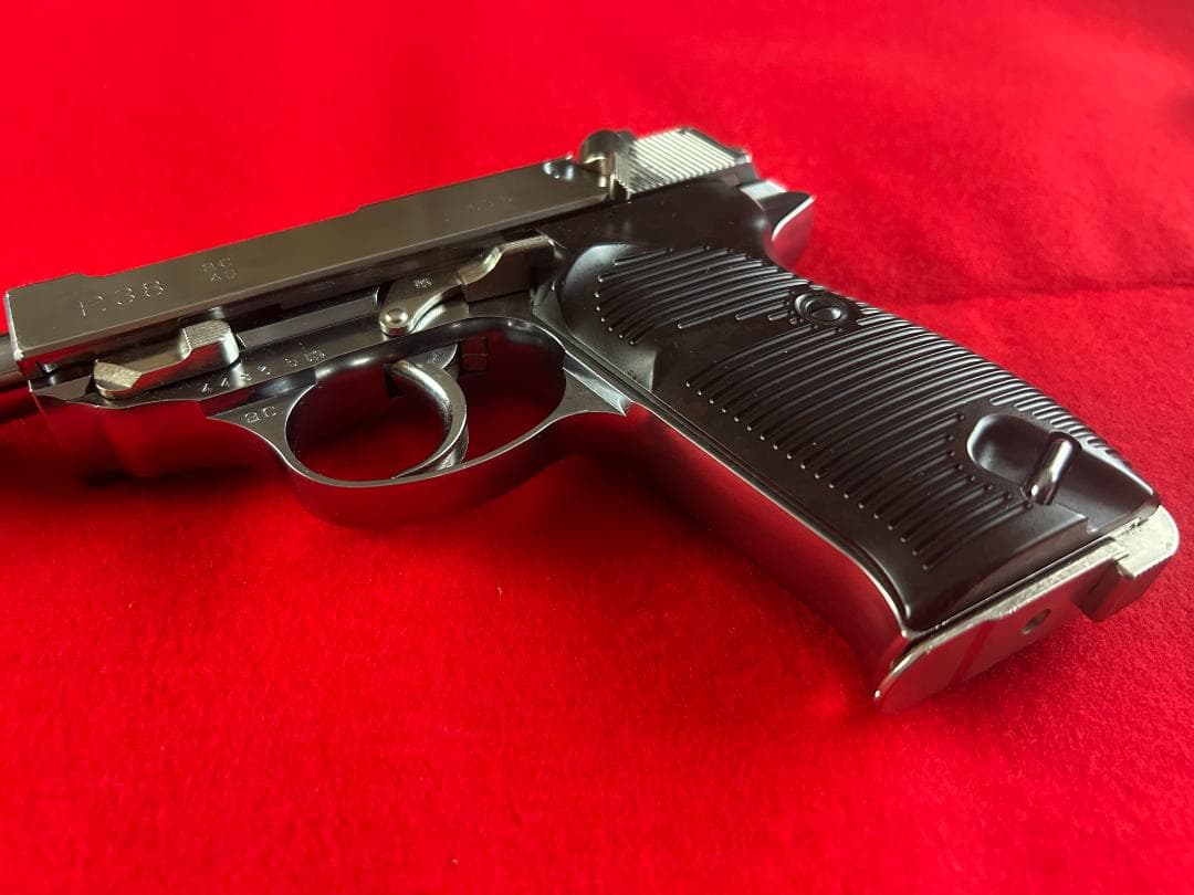 マルゼン ワルサー P38 シルバー (ac40.s) ブローバック