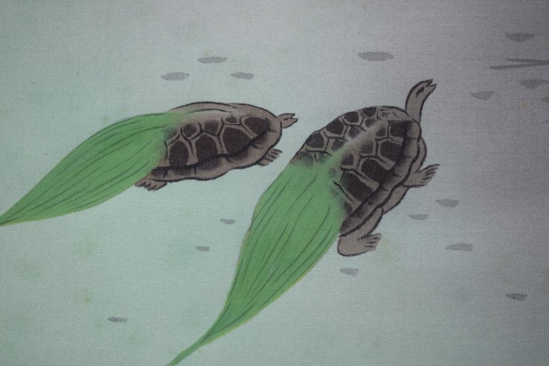 【真作】井元宏観/高砂之図/祝事正月掛/掛軸☆宝船☆Y-606　JM