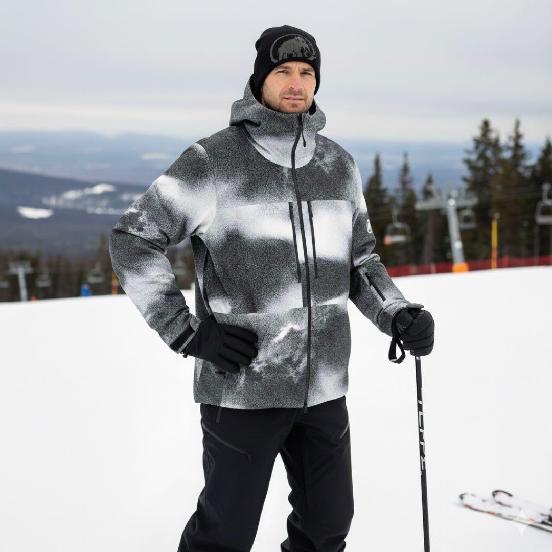 マムート ストーニー HS フーデッド ジャケット グレイン ブラック 2XL