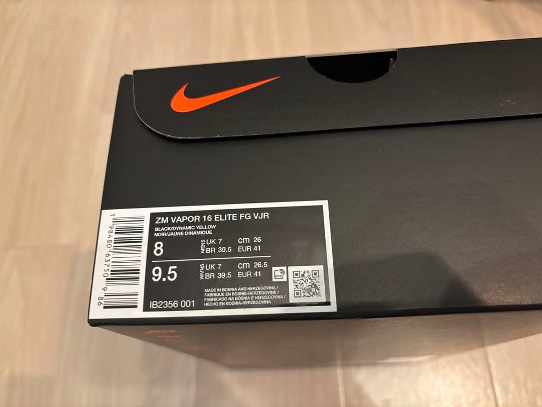 【新品】 ズーム マーキュリアル ヴェイパー 16 エリート VJRヴィニシウス