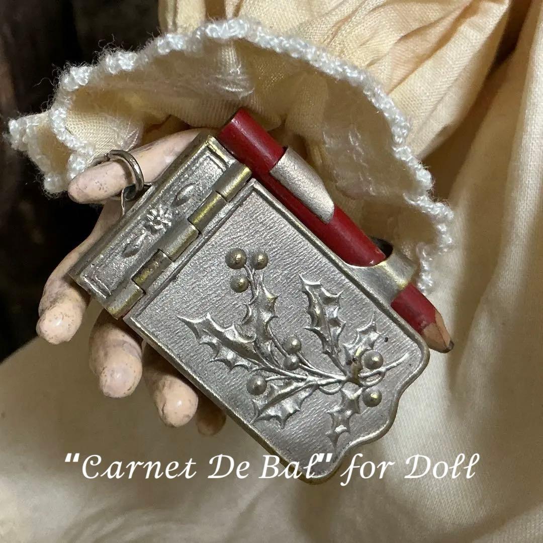 ♡レア♡　ミニチュア　フランスアンティーク　カルネドバル　ビスクドール