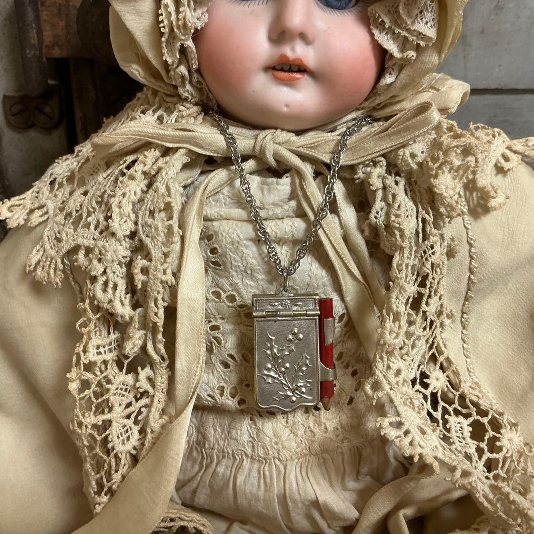 ♡レア♡　ミニチュア　フランスアンティーク　カルネドバル　ビスクドール