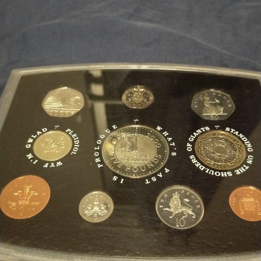 ミレニアム2000年　イギリスボンド硬貨