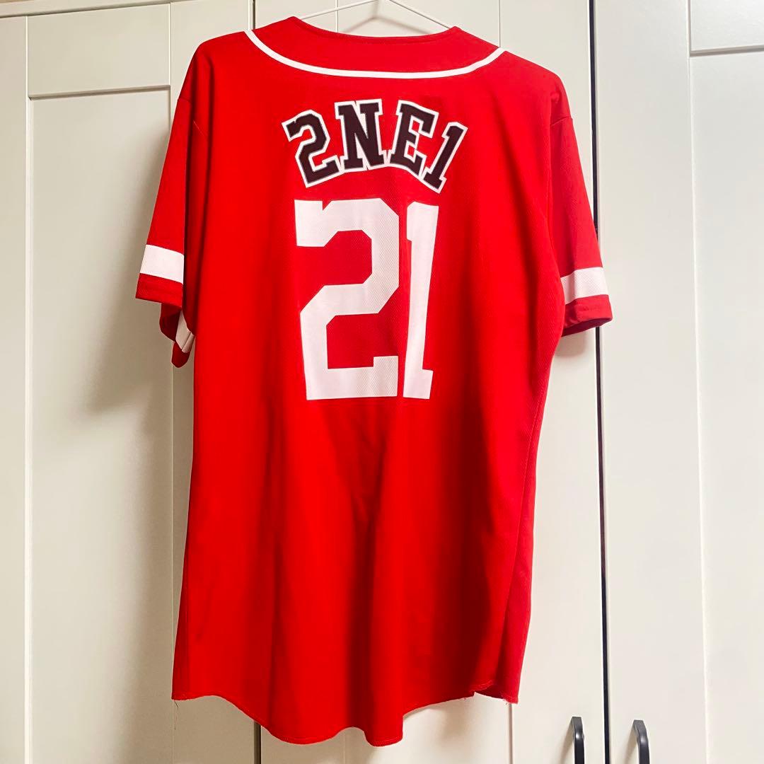 公式　2NE1 BLACKJACK NOLZA ベースボールシャツ　レア