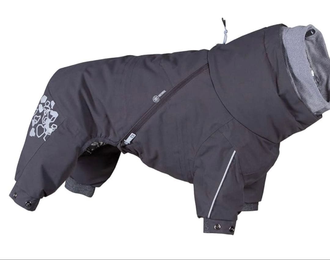 Hurtta エクストリームオーバーオール 犬用防寒オーバーオール グレイ