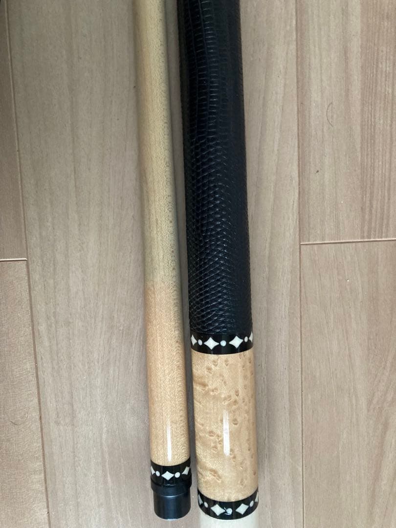 ビリヤードキュー　ブラックパール　カスタム　美品　値下げ不可
