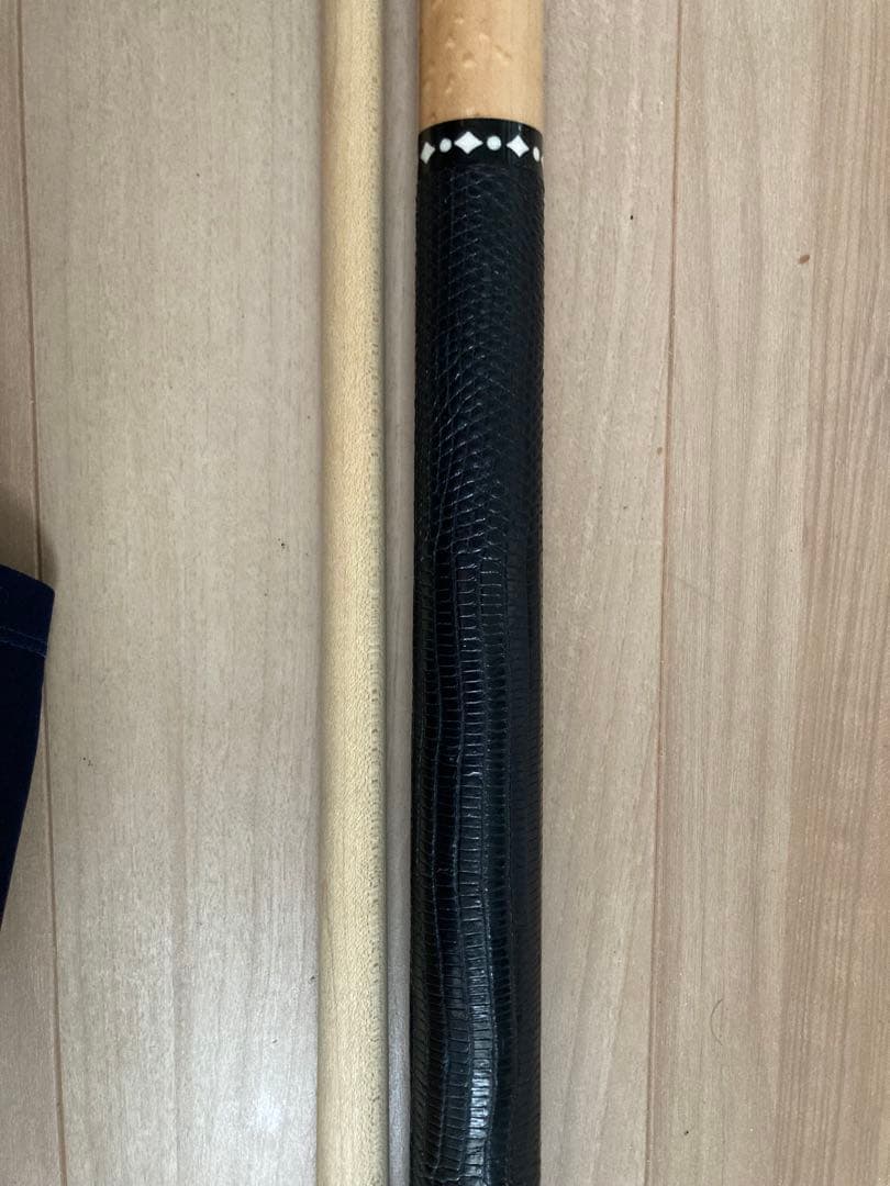 ビリヤードキュー　ブラックパール　カスタム　美品　値下げ不可