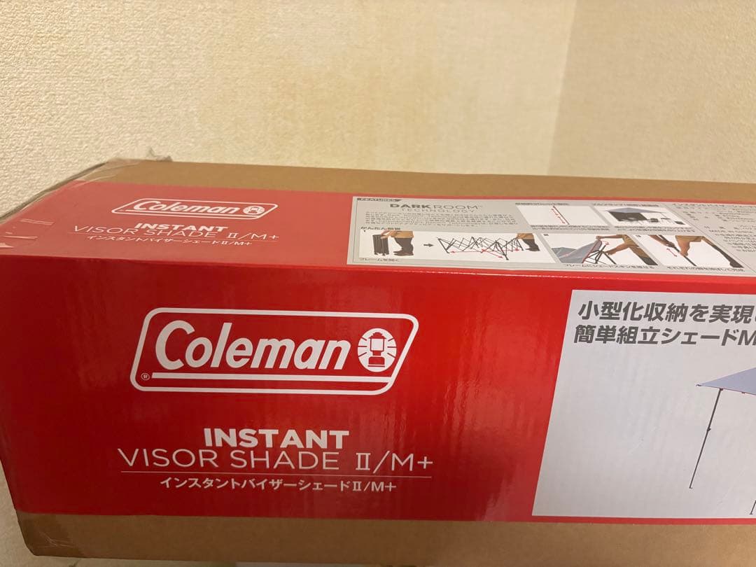 コールマンインスタントバイザーシェードⅡ/M+ 新品未使用品！