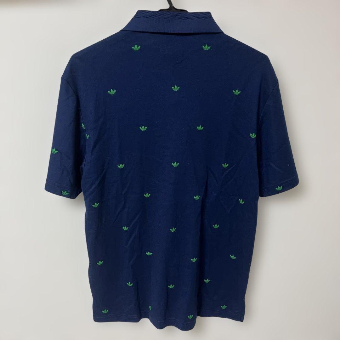 adidasオリジナルスゴルフ　ネイビー ポロシャツ Mサイズ