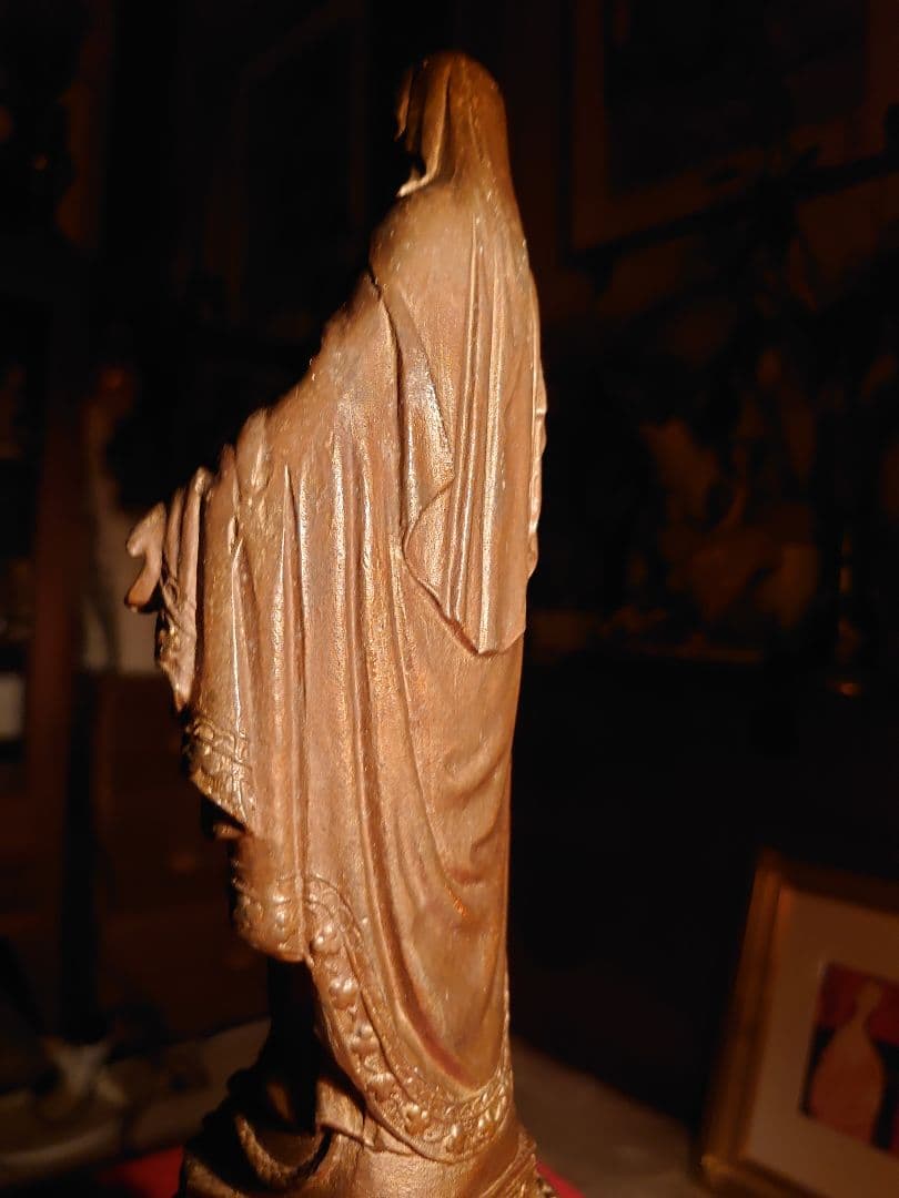 フランス アンティーク1900年代 マリヤ像