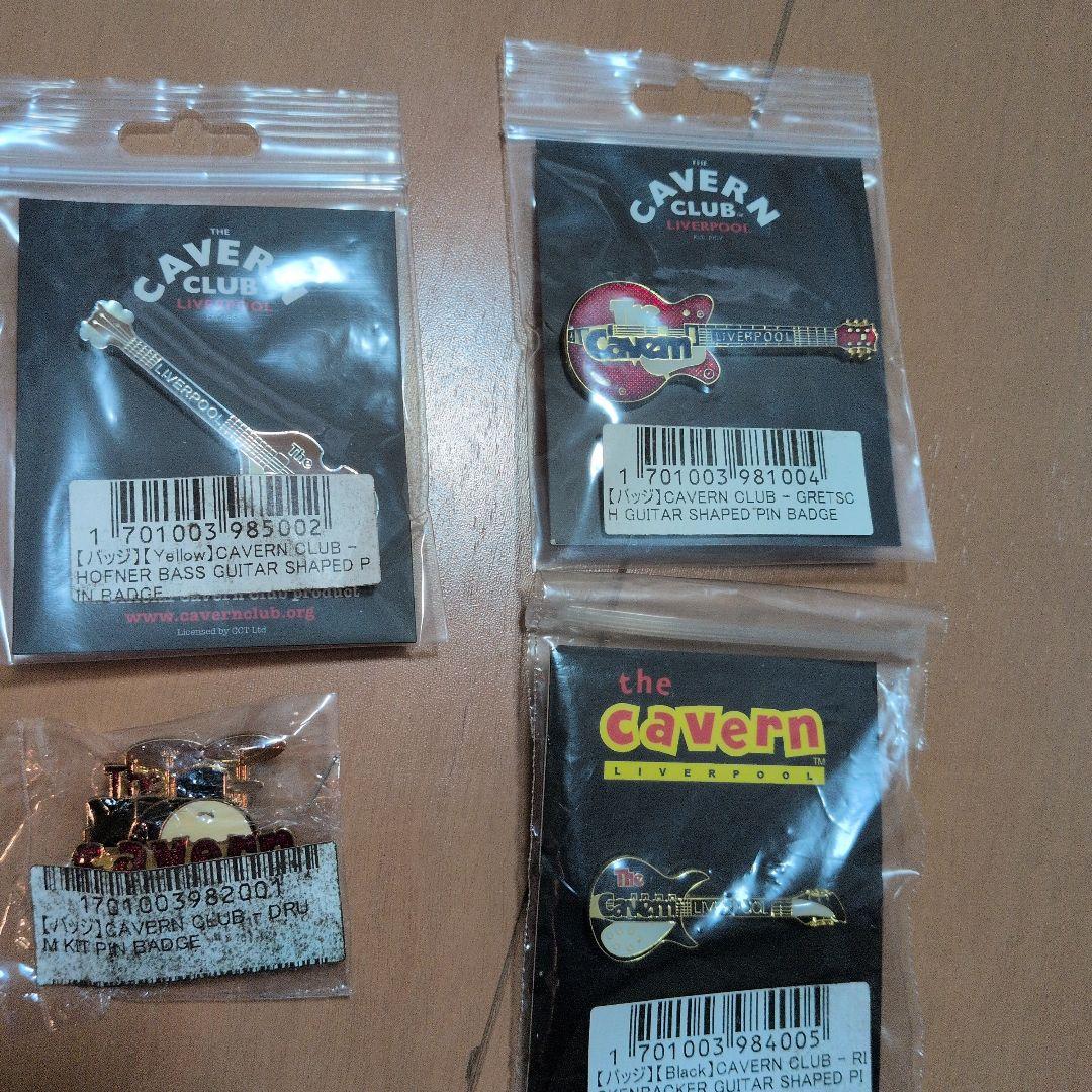 ビートルズ　ピンバッチ キャバーンクラブ ジョンレノン ポールマッカートニー