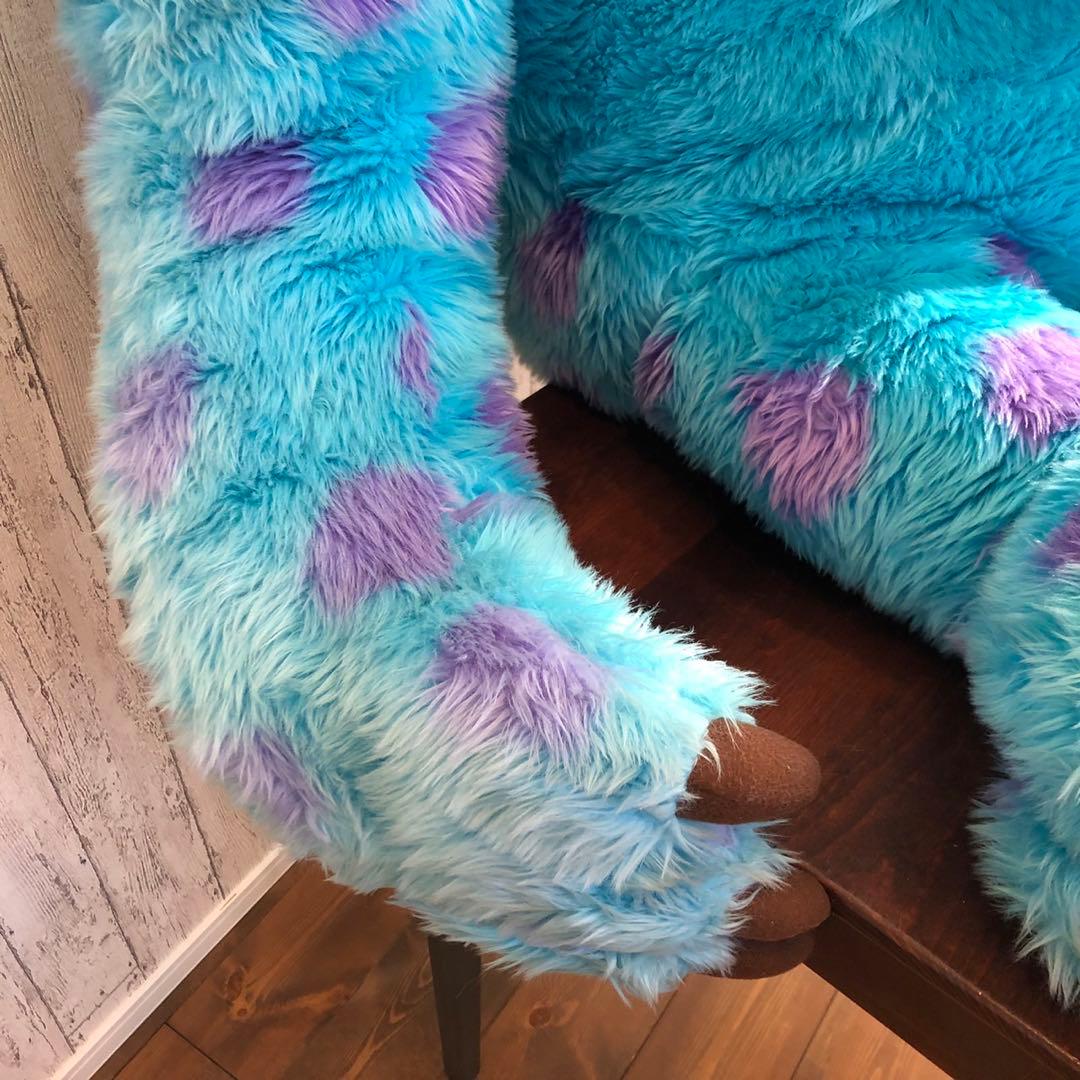 米国　ディズニーランド　モンスターズインク　サリー　特大ぬいぐるみ