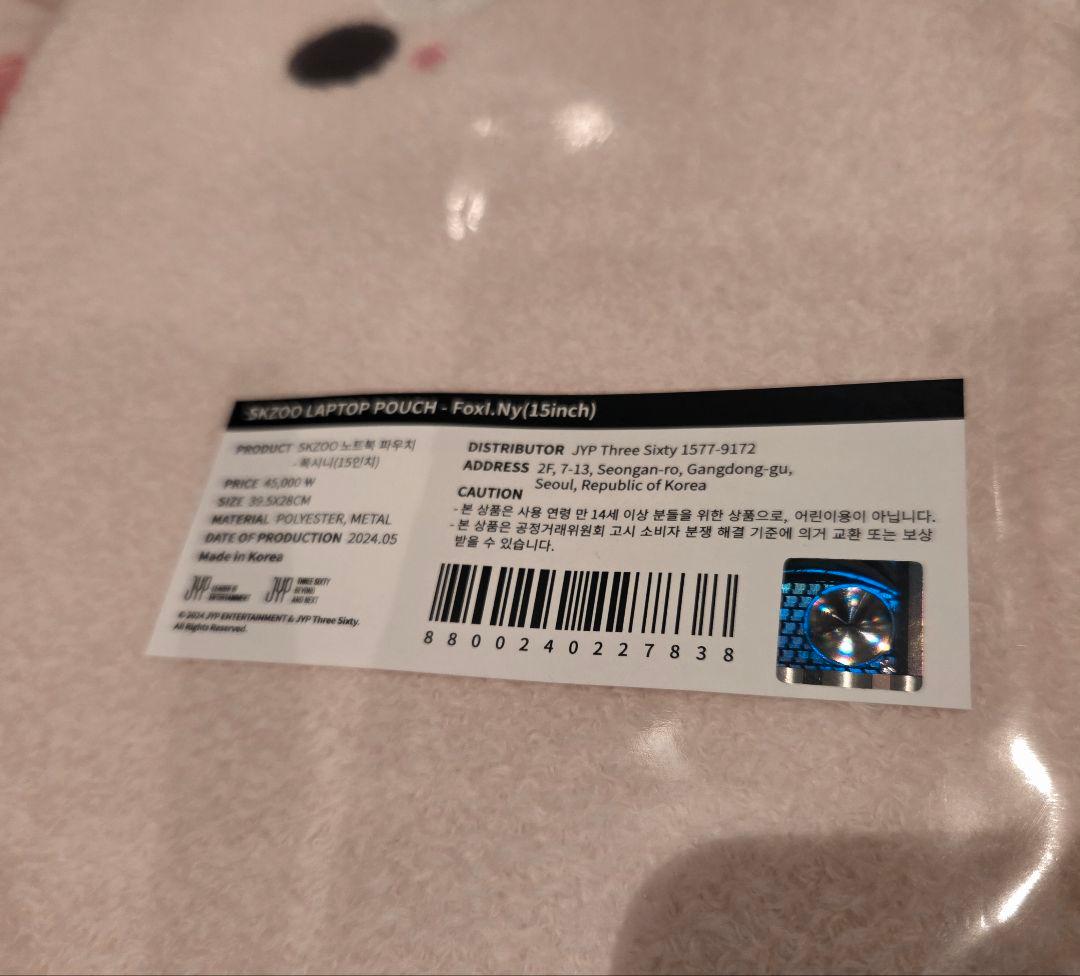StrayKids skzoo フォクシニー アイエン ラップトップケース