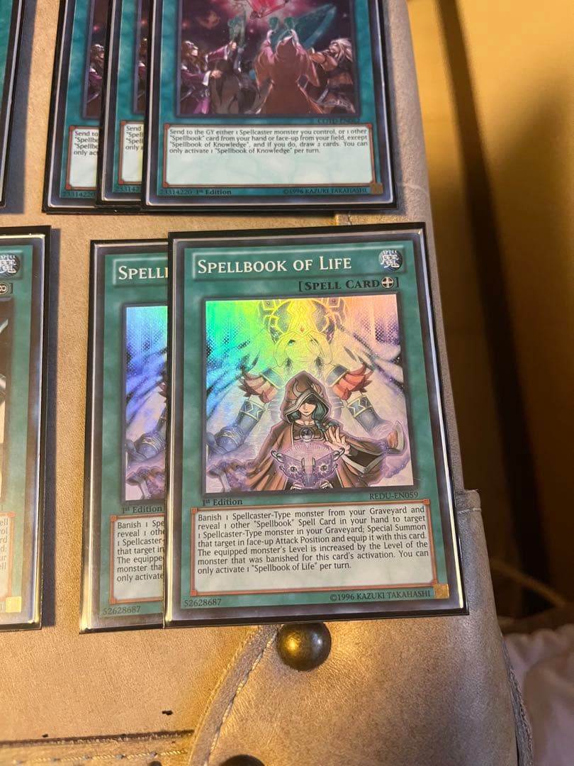 遊戯王　魔導書　デッキパーツ　英語版