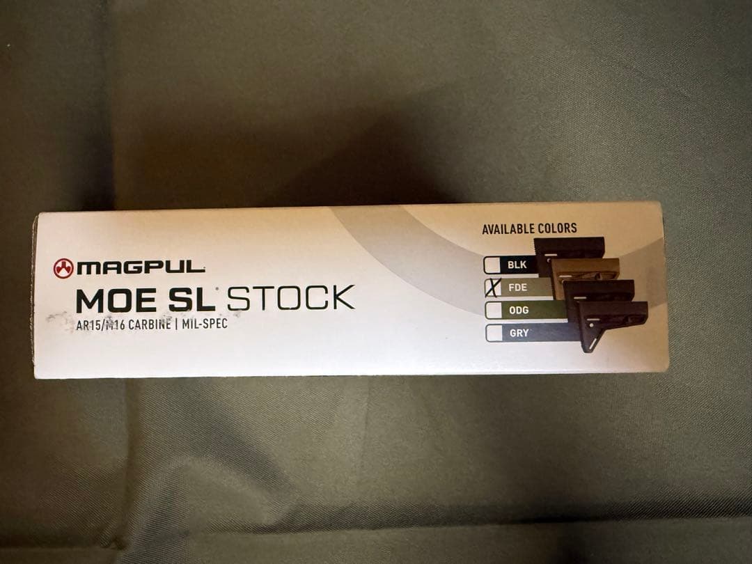 トイガン MAGPUL MOE SL STOCK FDE