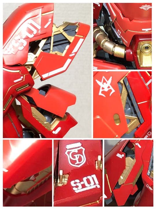 MG ニューガンダム・サザビー　セット　無塗装