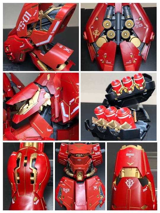 MG ニューガンダム・サザビー　セット　無塗装