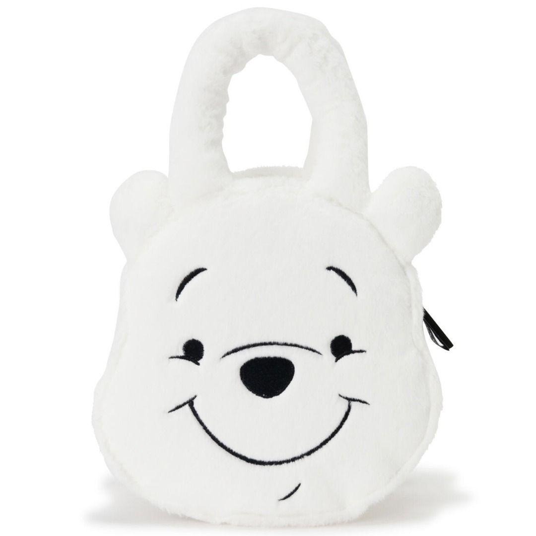 PEARLY GATES プーさん　ファー カートバッグ　ポーチ2点セット▶️