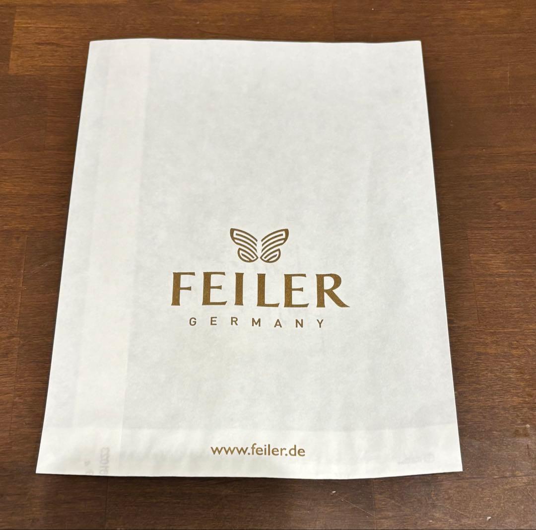 新品未使用 FEILER フェイラー タオルハンカチ 4枚