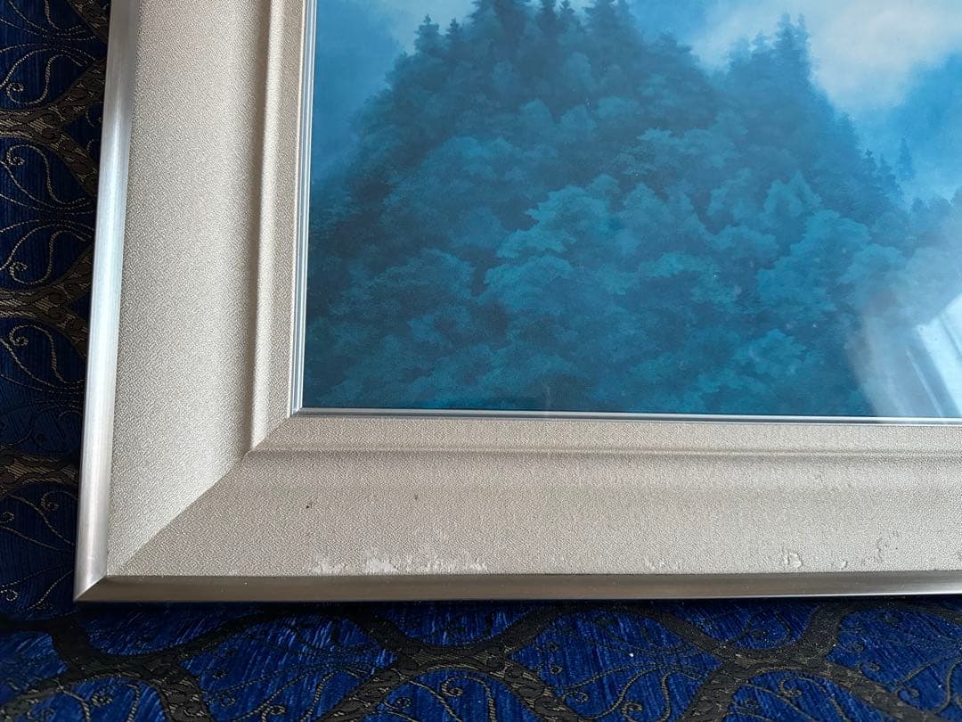 東山魁夷　「朝雲」　工芸画