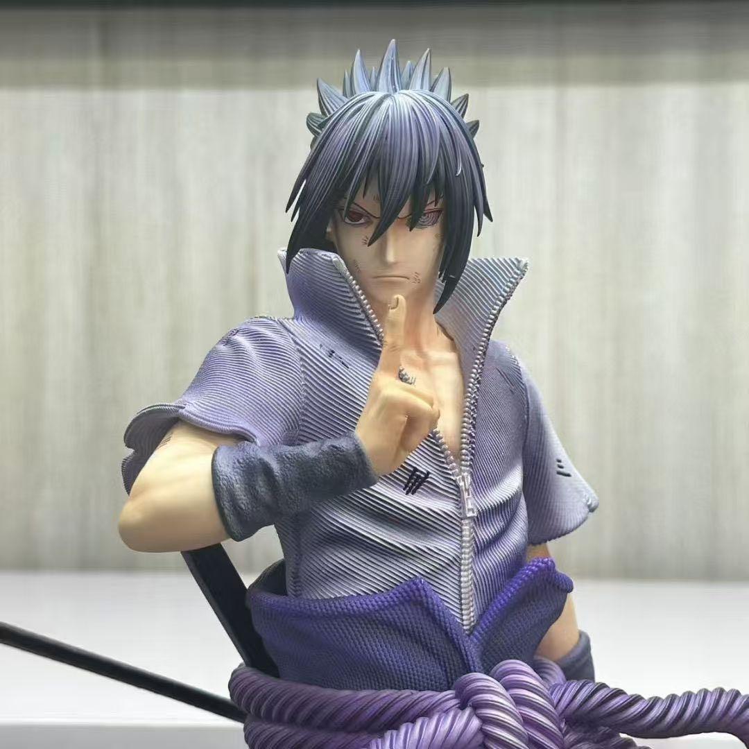 美品NARUTO ナルト 疾風伝 うちはサスケ ガレージキット フィギュア