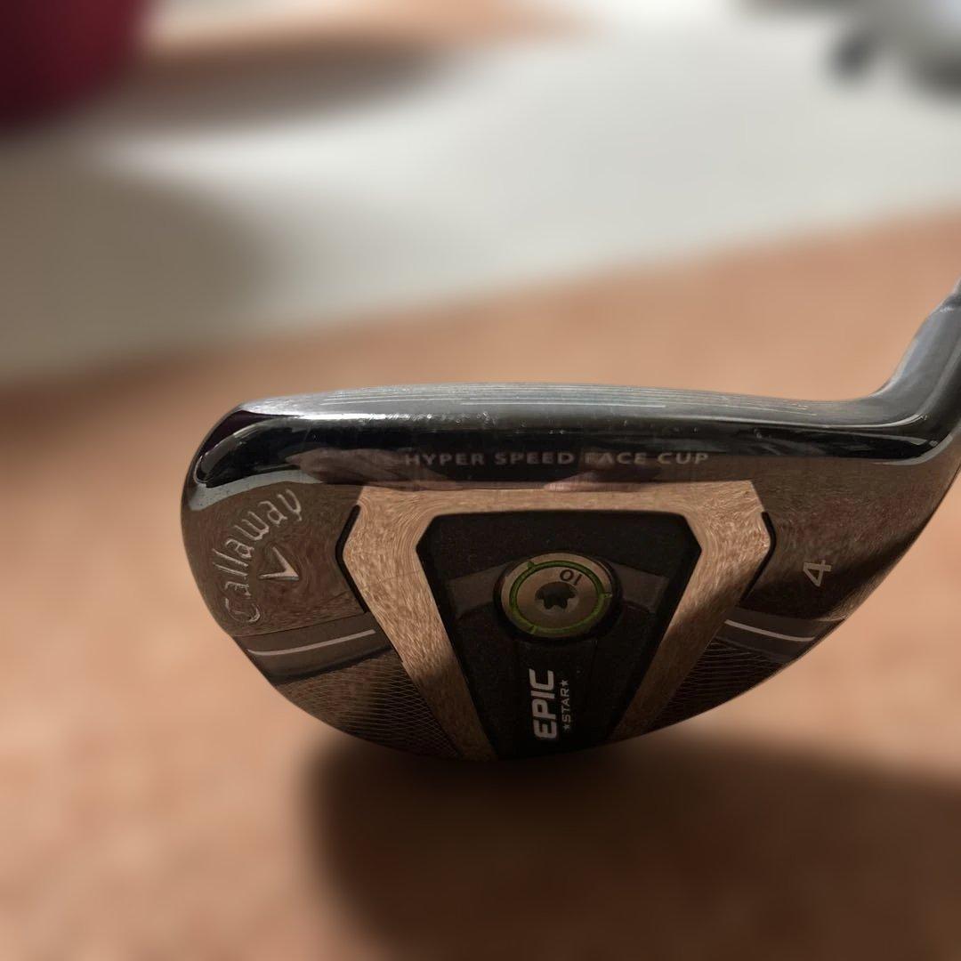 Callaway EPIC STAR ユーティリティクラブ　4u
