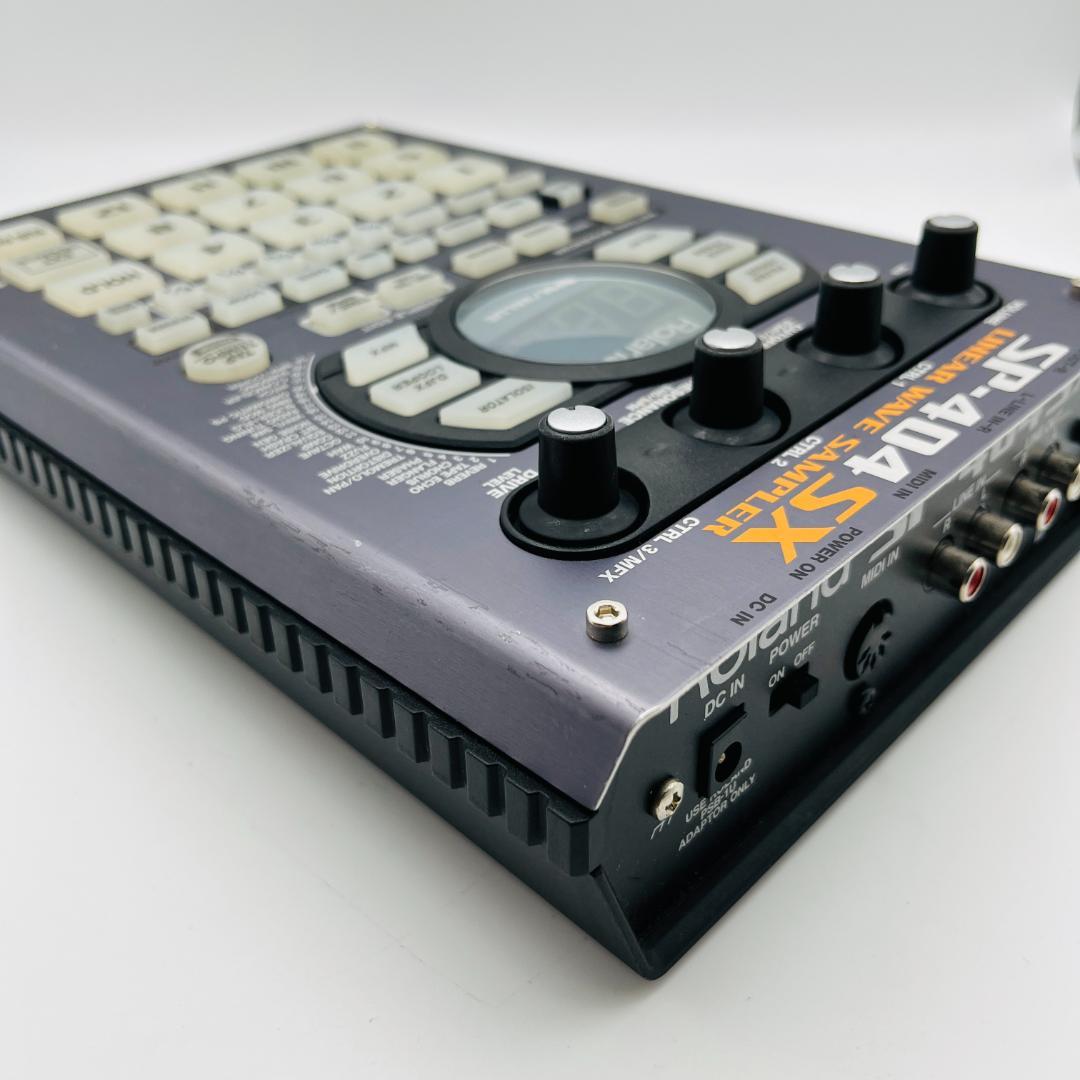 Roland SP-404SX SDカード 専用ケース 電源アダプター付属