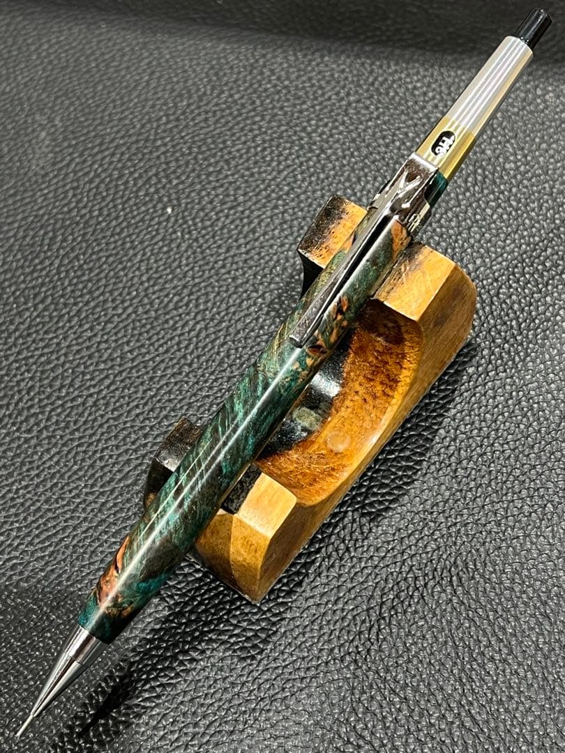 shaikurupg5+スタビメイプル瘤+重量増し加工+真鍮硬度表示窓有り