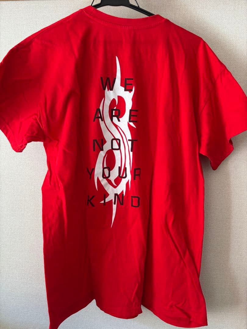 Slipknot 赤 Tシャツ W.A.N.Y.K.