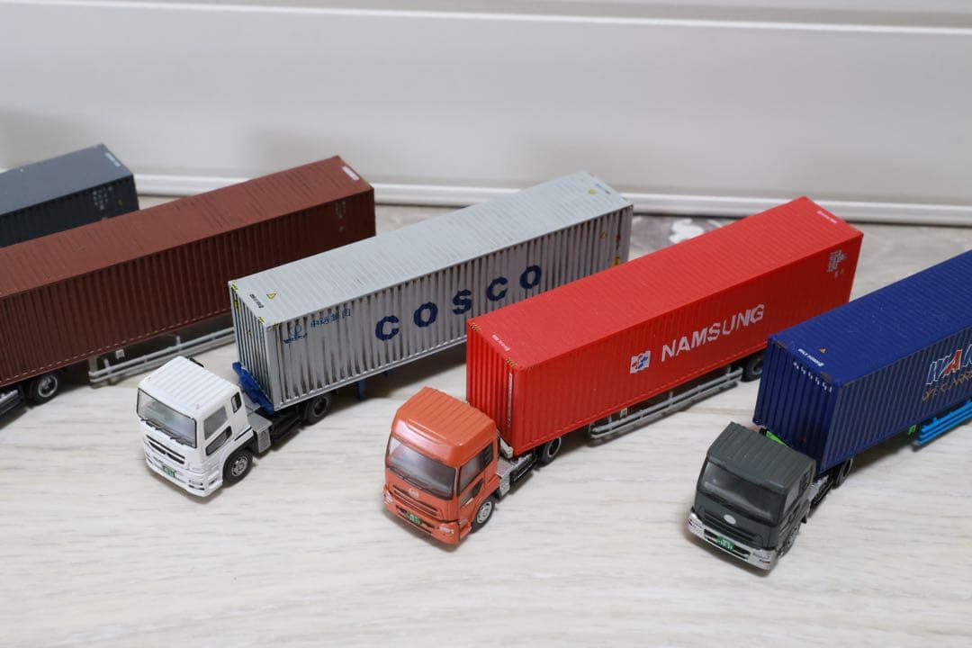 トレーラーコレクション　海コン ランダム 6台セット