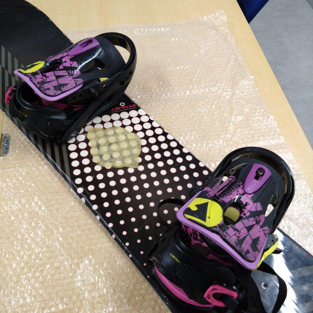 AIRWALK　スノーボード　140cm　ホットワックス施工済み